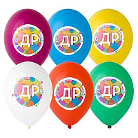 День рождения Шары Шары 36см С Днем Рождения Круги 1103-2492