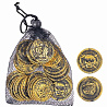 Пиратская вечеринка Монеты Пирата золотые 30шт 1501-6533