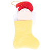 Подвесной новогодний носок Снеговик