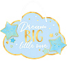 Детские Грёзы Табличка подвесная Dream Big Мальчик 1501-5734