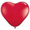  Шар Сердце 3' Кристалл Ruby Red, 91 см 1105-0231