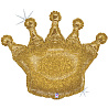 Принцесса Камея Шар фигура Корона золотая голография 1207-3232